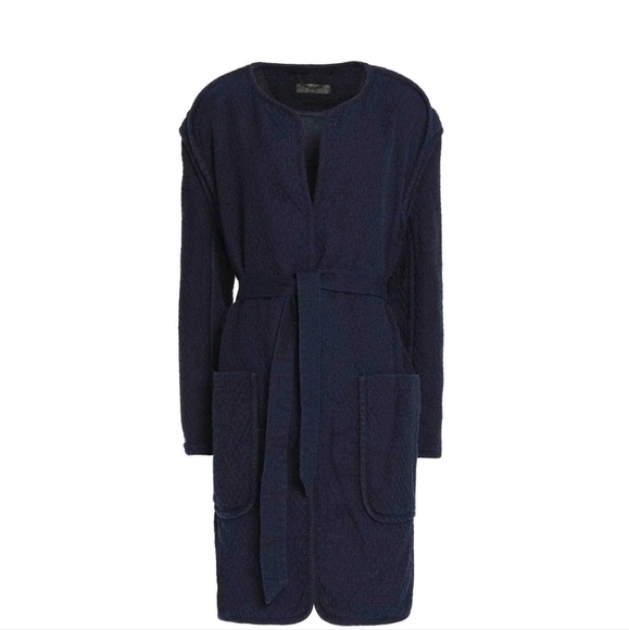 Rag & Bone Denim Liner Jacket With Belt - Picture 8 of 10